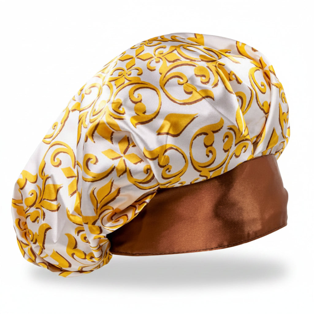 Adjustable Silky Satin Bonnet -L/XL