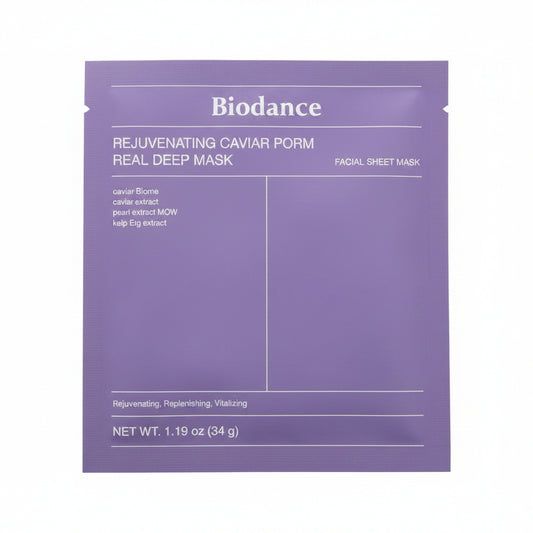 Rejuvenating Caviar PDRN Facial Sheet Mask -1pcs