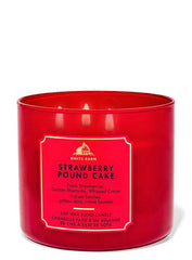 Strawberry Pound Cake 3-Wick Candle -411g