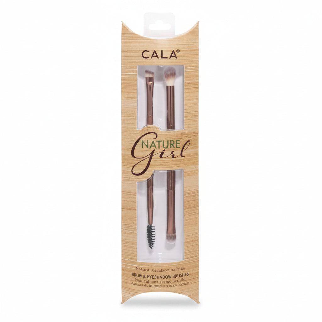 Bamboo Double Ended Eyeshadow & Brow Brush