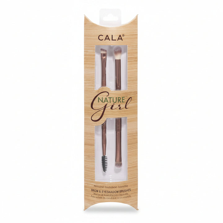 Bamboo Double Ended Eyeshadow & Brow Brush