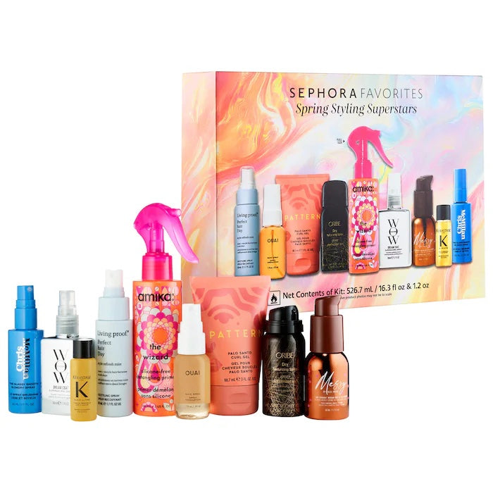 Spring Styling Superstars Hair Care Set -8pcs