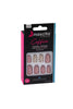 Coffin Pink Press On Nails 24pcs