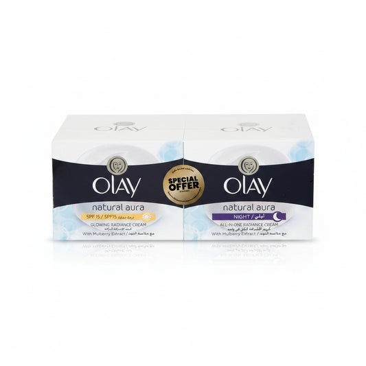 Natural White Day + Night Cream Set -2pcs x 50ml