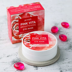 Pink Vita Brightening Eye Mask – 60pcs