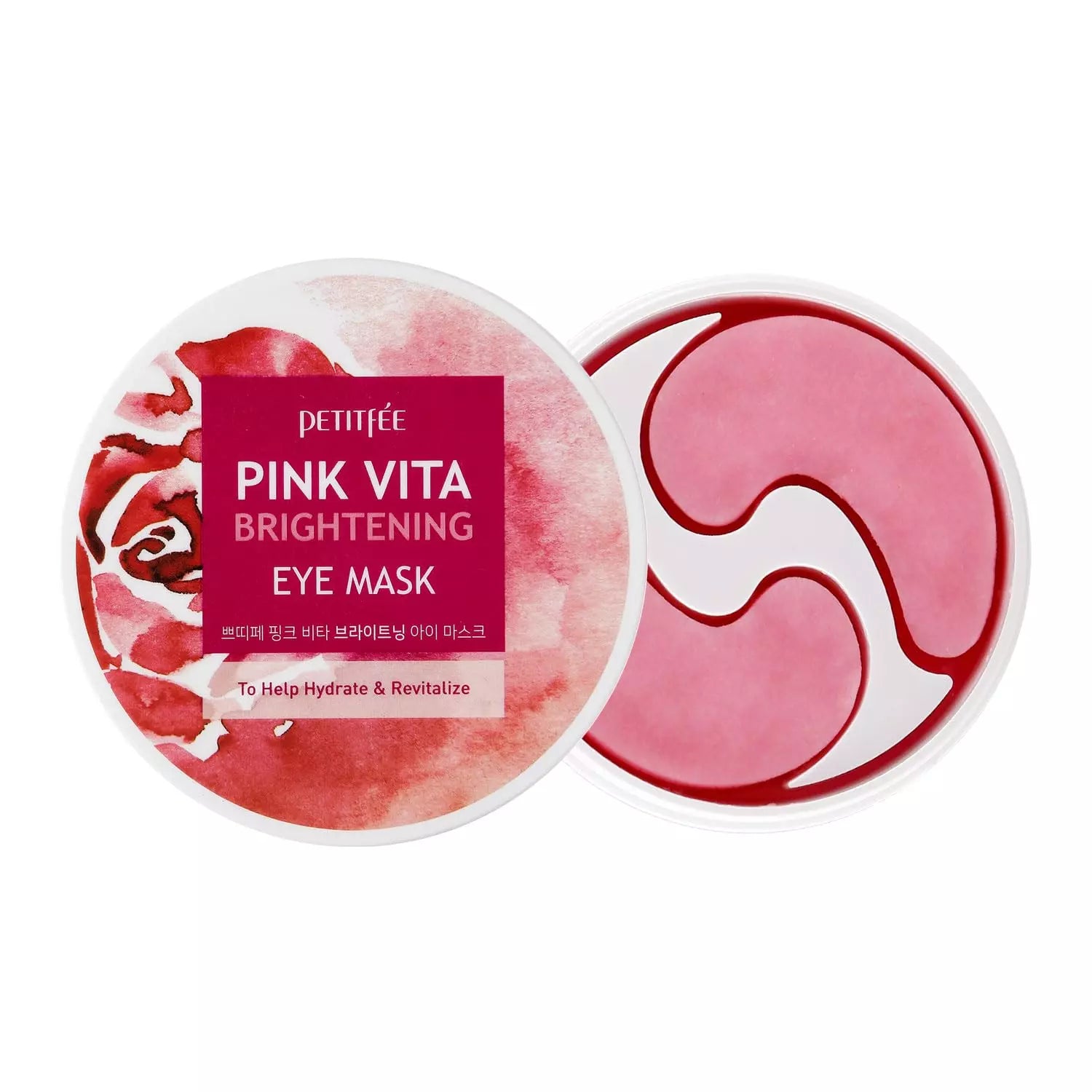 Pink Vita Brightening Eye Mask – 60pcs