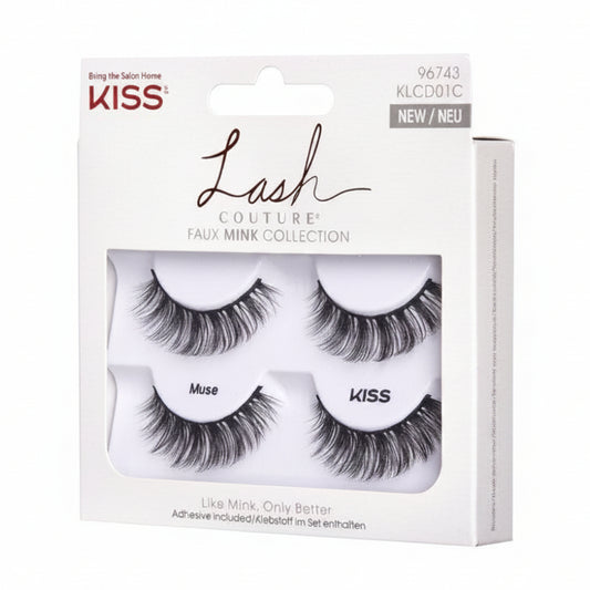 Lash Couture Faux Mink Collection Muse False Eyelashes -2Pairs