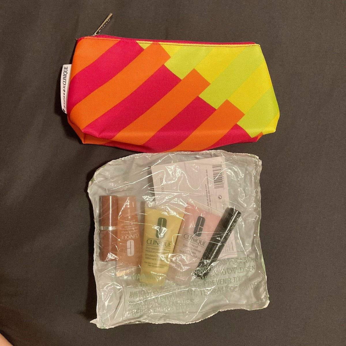 Clinique Skincare & Makeup Travel Set + Cosmetic Bag
