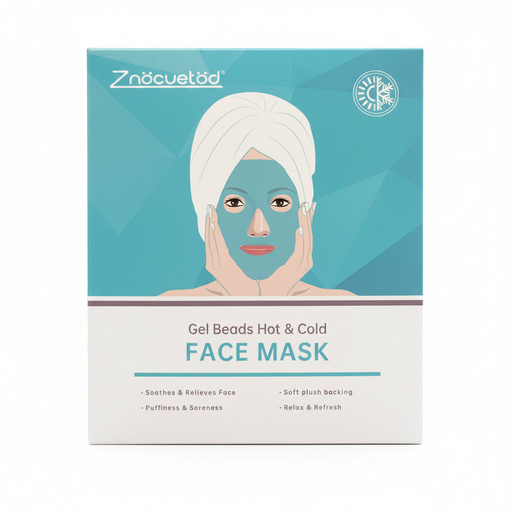 Gel Beads Hot & Cold Face Mask - 1 Piece