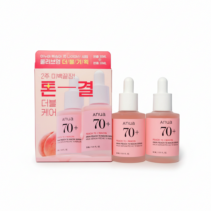 Peach 70% Niacin Serum Set -30ml+30ml