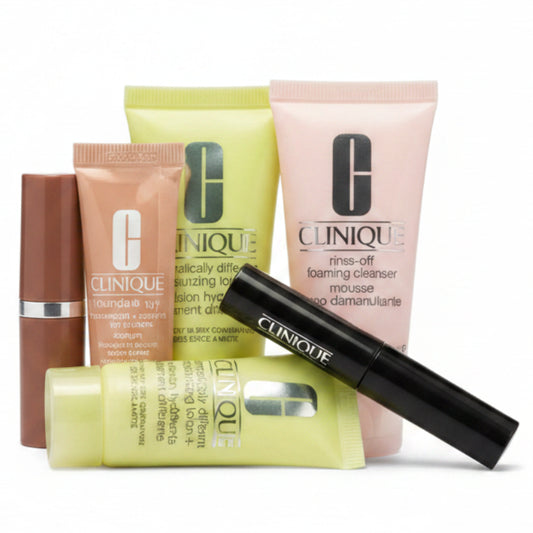 Clinique Skincare & Makeup Travel Set + Cosmetic Bag