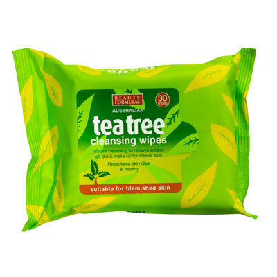 Tea Tree Cleansing Wipes -30pcs