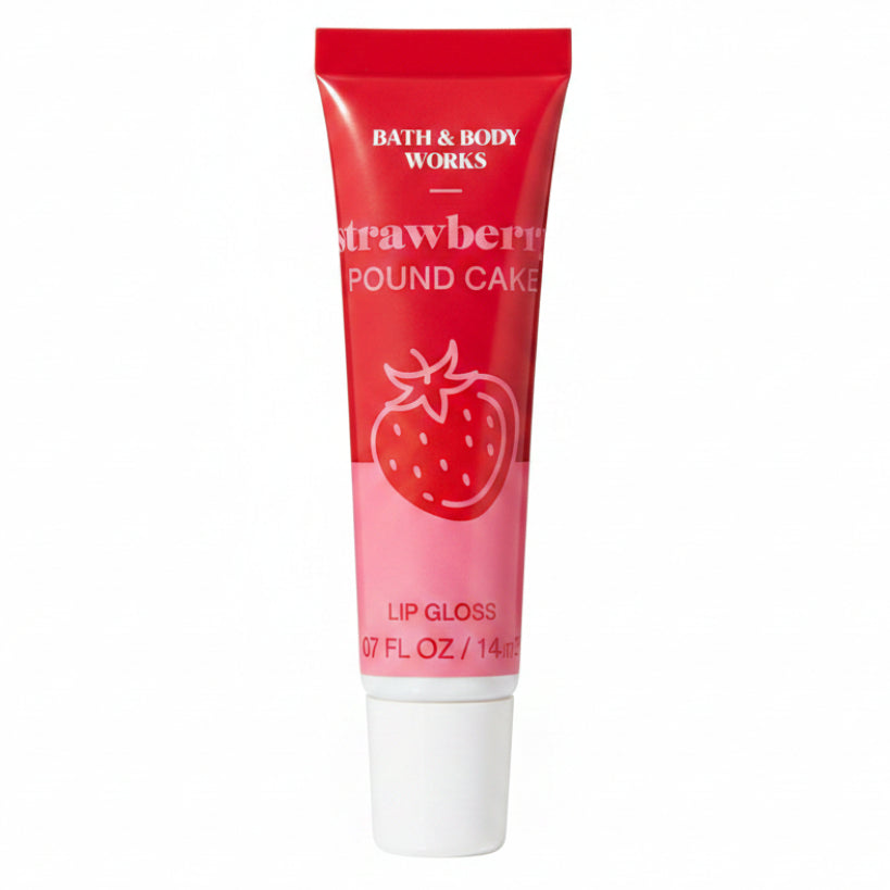Strawberry Pound Cake Lip Gloss -14ml