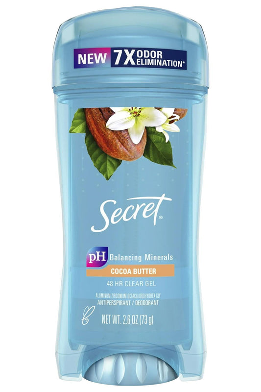 Cocoa Butter Clear Gel Antiperspirant Stick - 73g