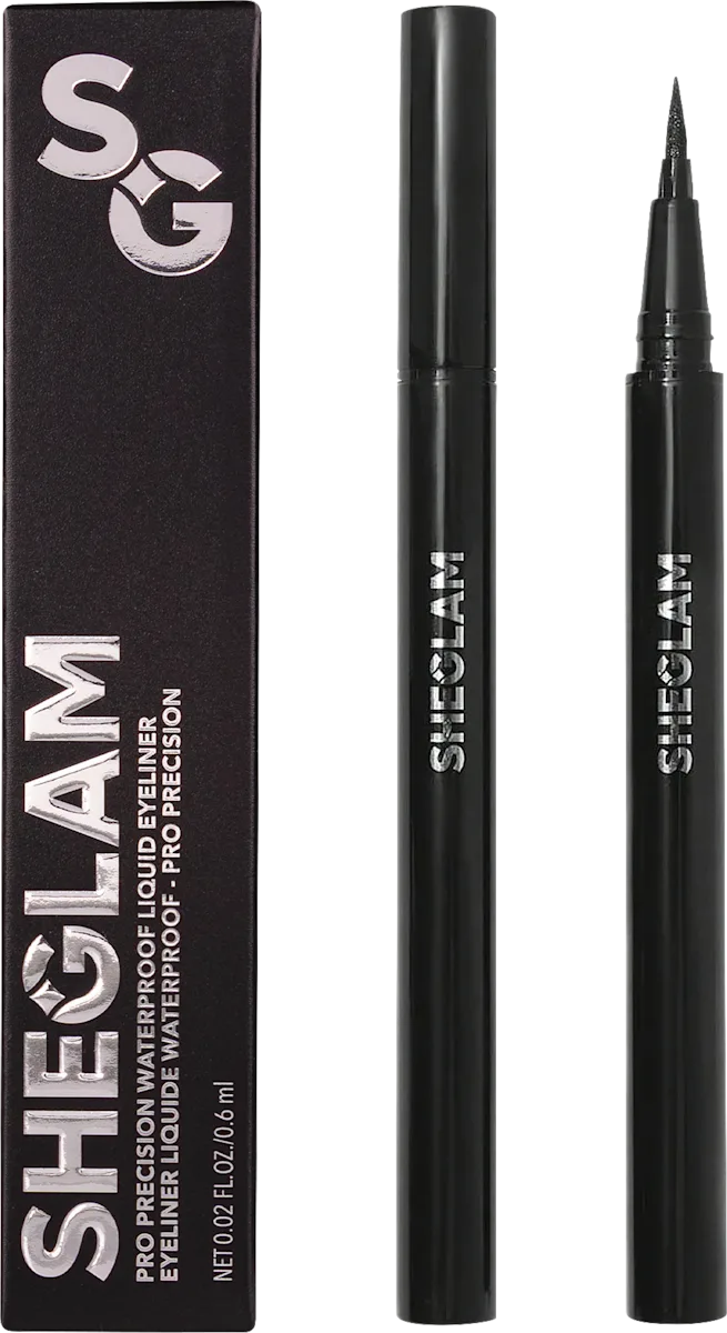 Pro Precision Waterproof Liquid Eyeliner Black - 0.6ml