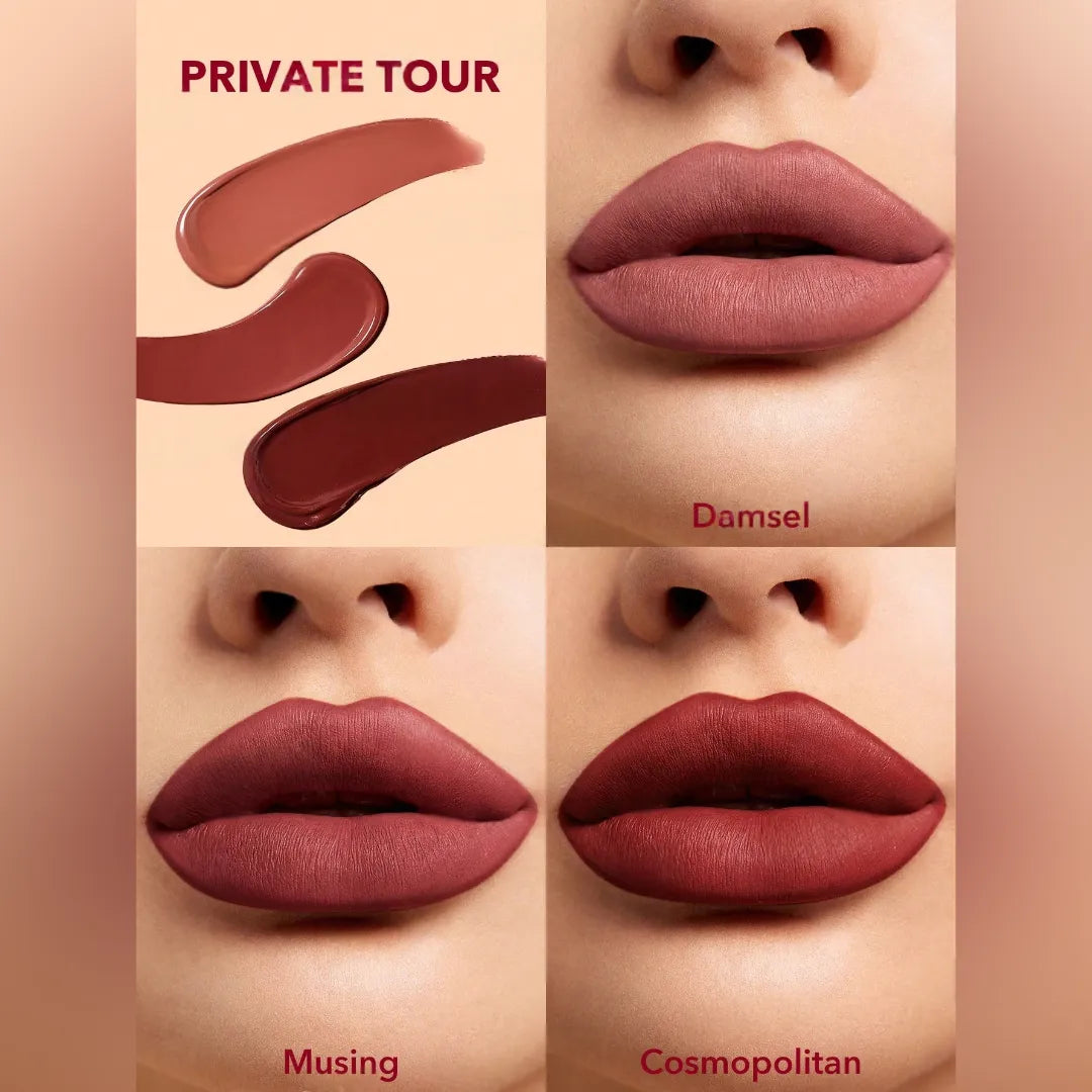 Matte Allure Mini Liquid Lipstick Set -3pcs
