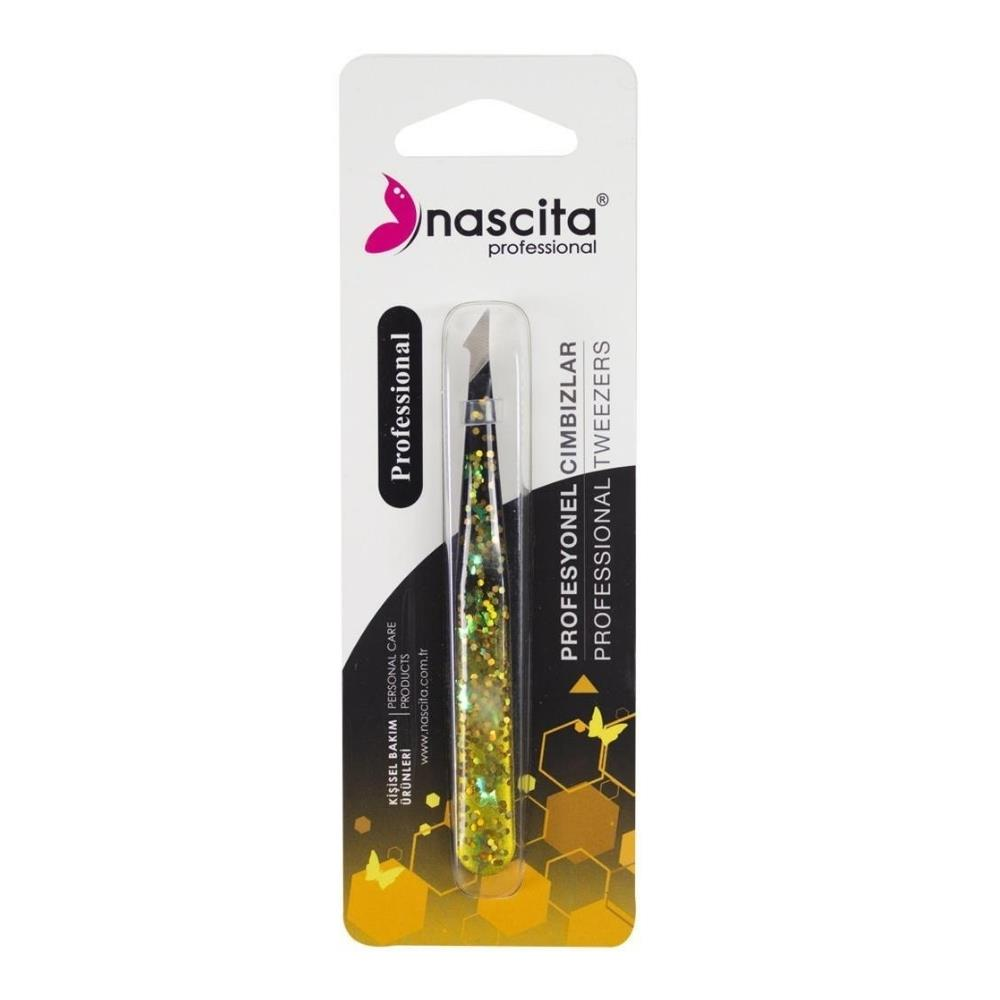Professional Slant Tweezers - 1pc