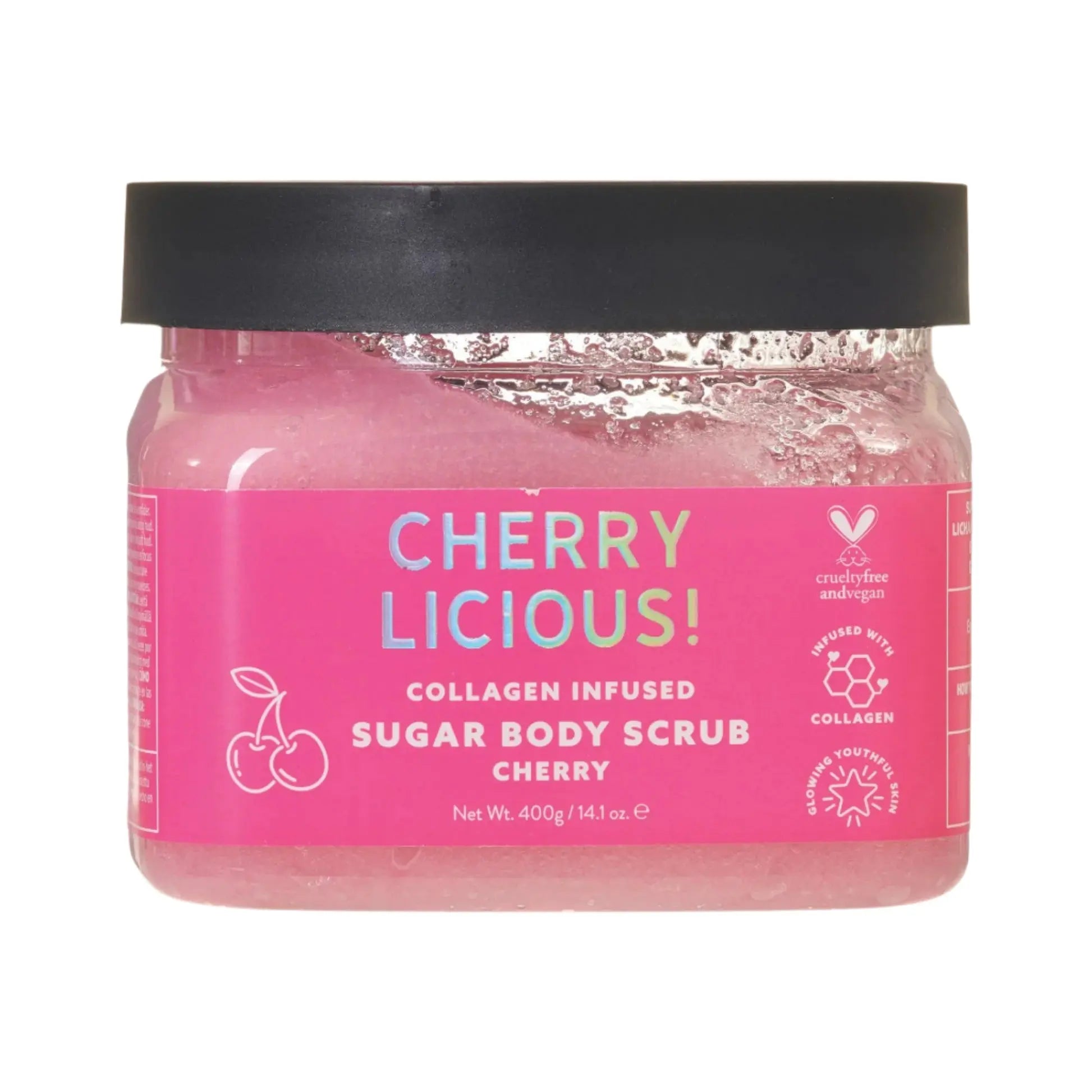 Cherry Licious Sugar Body Scrub -250g